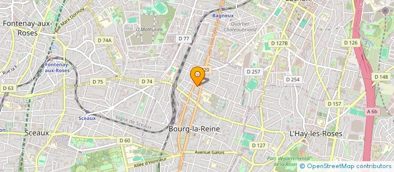 localisation de l'entreprise OTCDLINK SOFTWARE  BOURG-LA-REINE