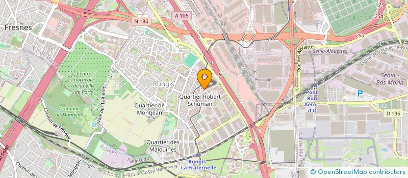 localisation de l'entreprise OTCI GROUPE à RUNGIS