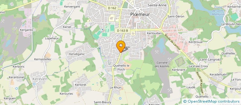 localisation de l'entreprise OTDK à PLOEMEUR