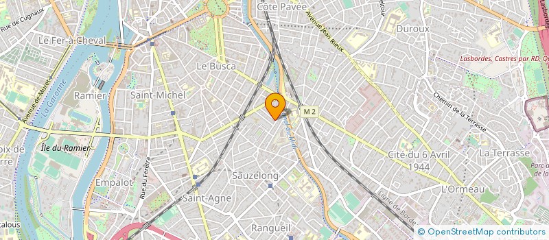 localisation de l'entreprise OTE NANOU OTAS à TOULOUSE