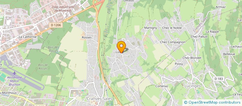 localisation de l'entreprise OTEA à CRANVES-SALES