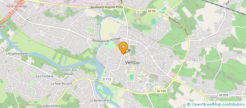 localisation de l'entreprise OTEELO à NANTES