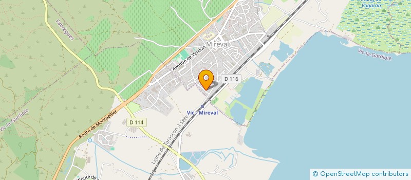 localisation de l'entreprise OTEI  MIREVAL