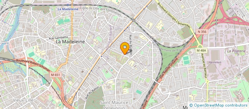 localisation de l'entreprise OTEK MAGISTRAL à LILLE