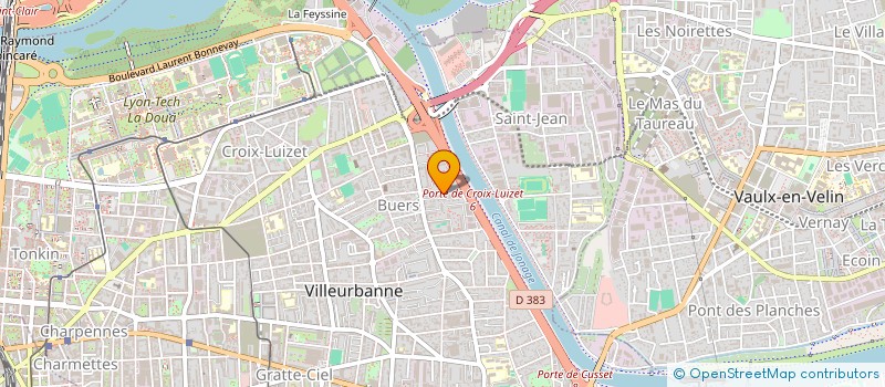 localisation de l'entreprise OTEM CONSULTING  VILLEURBANNE