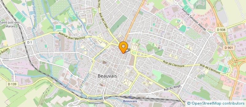 localisation de l'entreprise OTEMA PICARDIE  BEAUVAIS