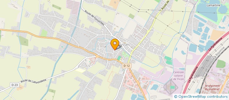 localisation de l'entreprise OTEMI  LAMASQUERE