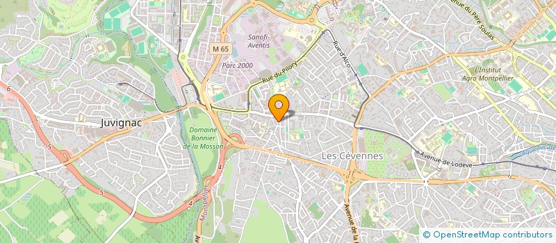 localisation de l'entreprise OTEMPO à MONTPELLIER