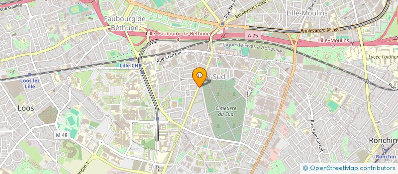 localisation de l'entreprise OTEN S à LILLE