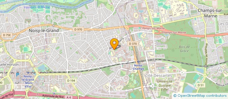 localisation de l'entreprise OTF6 à NOISY-LE-GRAND