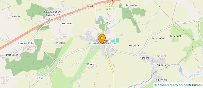 localisation de l'entreprise OTH GROUP  SAINT-ALLOUESTRE