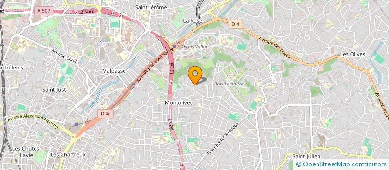 localisation de l'entreprise OTHELLO à MARSEILLE