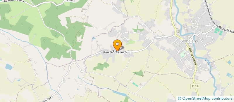 localisation de l'entreprise OTHELO  SEMALENS