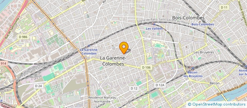 localisation de l'entreprise OTHERWAYS MANAGEMENT & CONSULTING à LA GARENNE COLOMBES