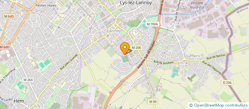 localisation de l'entreprise OTHERWISE  LYS-LEZ-LANNOY