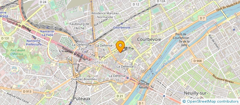 localisation de l'entreprise OTHERWISE PORTAGE à COURBEVOIE