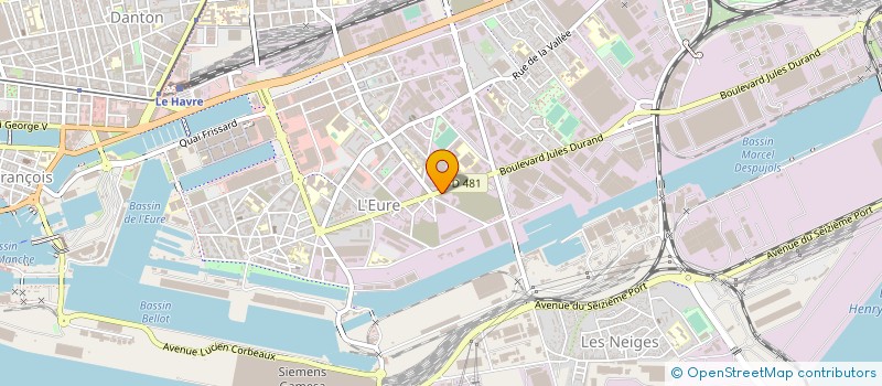 localisation de l'entreprise OTHERWORLD DEVELOPPEMENT DURABLE à LE HAVRE