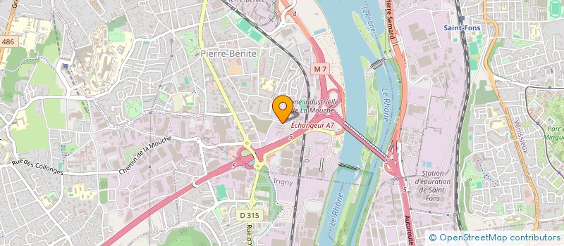 localisation de l'entreprise OTHIUM CONCIERGERIE  OULLINS-PIERRE-BENITE