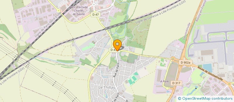localisation de l'entreprise OTHMAN YONIS à GOUSSAINVILLE