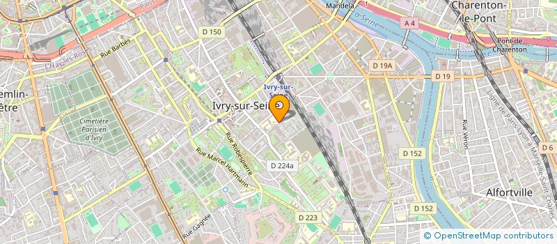 localisation de l'entreprise OTHMANI CYNDA ET SAS VIRGIL PROPERTIES INDIVISION  IVRY-SUR-SEINE