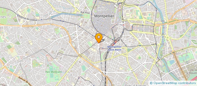 localisation de l'entreprise OTI SARL OFFICE DE TRANSACTIONS IMMOBILIERES  MONTPELLIER