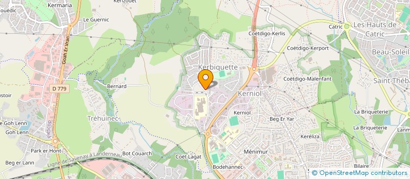 localisation de l'entreprise OTIC à VANNES