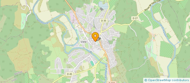 localisation de l'entreprise OTICV QUISSAC SAUVE  QUISSAC