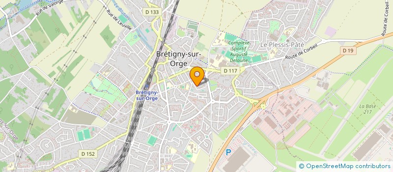 localisation de l'entreprise OTIKIANA à BRETIGNY-SUR-ORGE