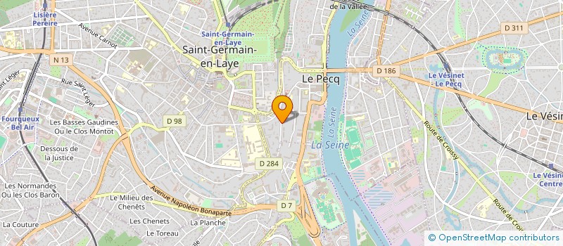 localisation de l'entreprise OTILNA  LE PECQ