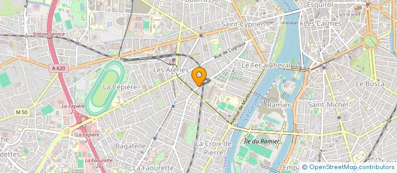 localisation de l'entreprise OTIO à TOULOUSE
