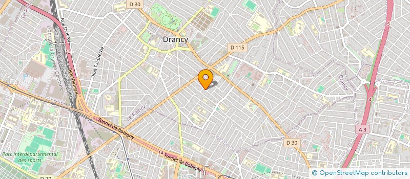 localisation de l'entreprise OTIUM à DRANCY