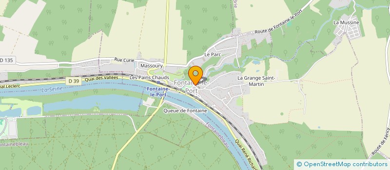 localisation de l'entreprise OTIUM NET  FONTAINE-LE-PORT