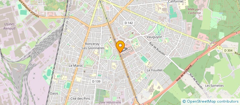 localisation de l'entreprise OTLM  LE MANS