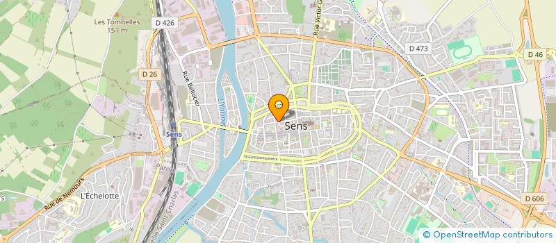 localisation de l'entreprise OTM CONSEIL à SENS