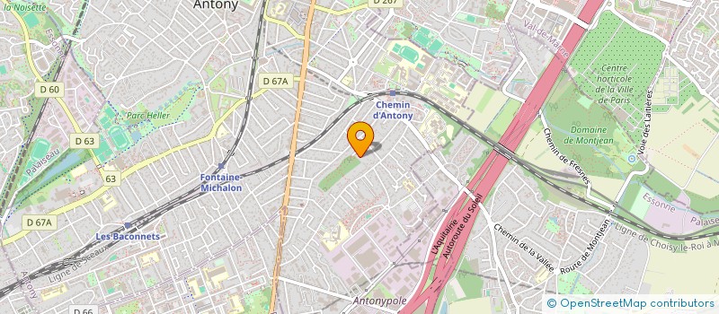 localisation de l'entreprise OTM RENOV  ANTONY