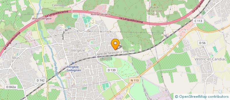 localisation de l'entreprise OTMAN  VERGEZE