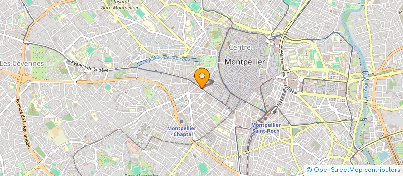 localisation de l'entreprise OTMAPP PRODUCTIONS à MONTPELLIER