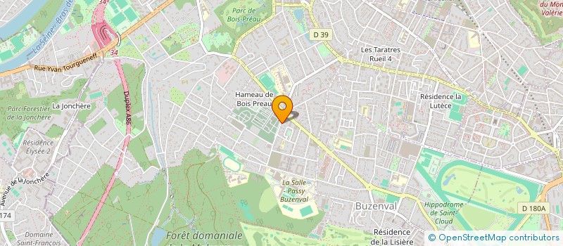 localisation de l'entreprise OTNEGAM à RUEIL-MALMAISON