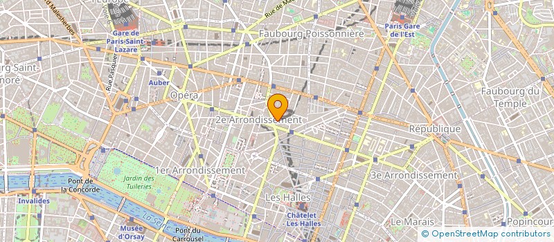 localisation de l'entreprise OTO  PARIS