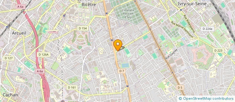 localisation de l'entreprise OTO  VILLEJUIF