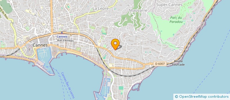 localisation de l'entreprise OTO CARE à CANNES