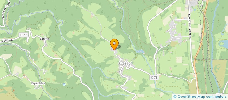 localisation de l'entreprise OTOA  AVEZAC-PRAT-LAHITTE