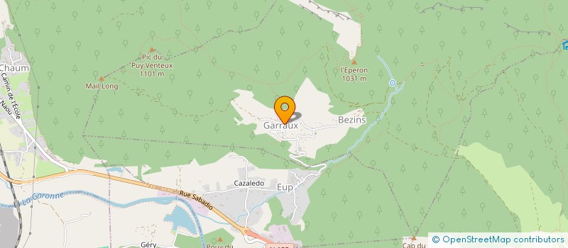 localisation de l'entreprise OTOGRAF  BEZINS-GARRAUX