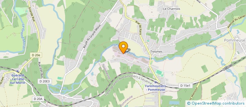 localisation de l'entreprise OTOMARKET  POMMEUSE