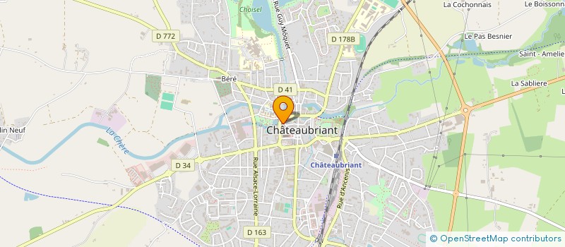 localisation de l'entreprise OTONHOME à CHATEAUBRIANT