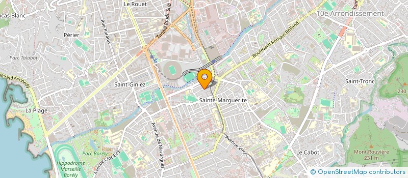 localisation de l'entreprise OTOP à MARSEILLE