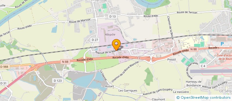 localisation de l'entreprise OTOPINA RECOUVREMENT  TERSSAC