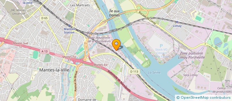 localisation de l'entreprise OTOPRO  MANTES-LA-VILLE