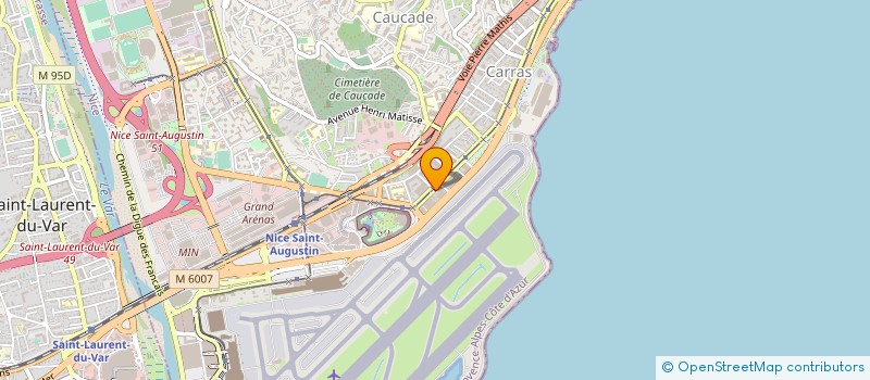 localisation de l'entreprise OTOPROTECTION à NICE