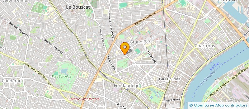 localisation de l'entreprise OTORI à BORDEAUX